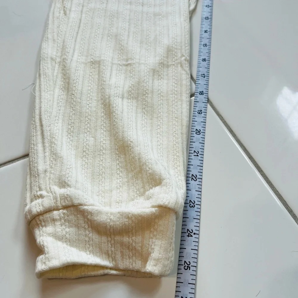 Blu Pepper Cream Knit 2pc Lounge Set - Picture 13 of 15